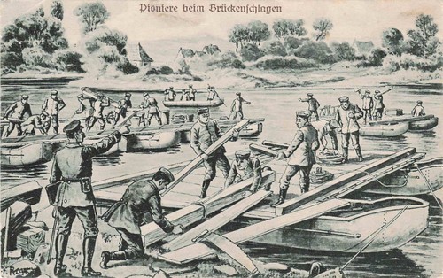 Wwi pioniere tedesco ponte - tedesco,