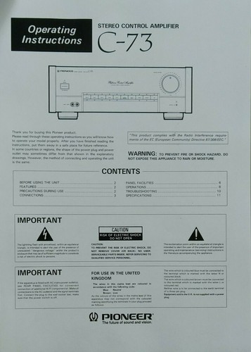 Pioneer amplificatore - pioneer,