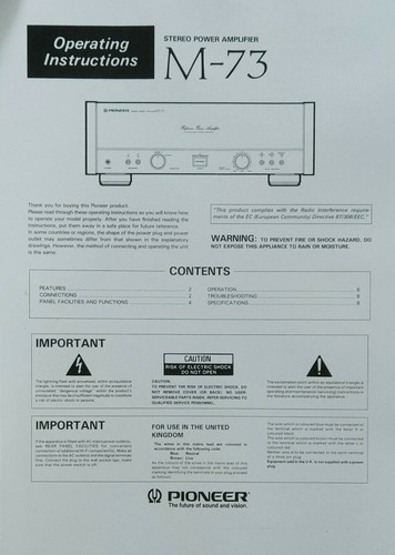 Pioneer amplificatore - pioneer,