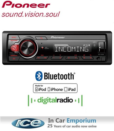 Pioneer mvh 330dab bluetooth - pioneer,